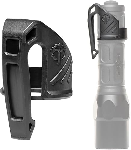 実物　Surefire 6PX Pro Thyrm LPC CLIP セット Amazon.com: Thyrm Low Profile Carry Clip for Flashlight (LPC Clip